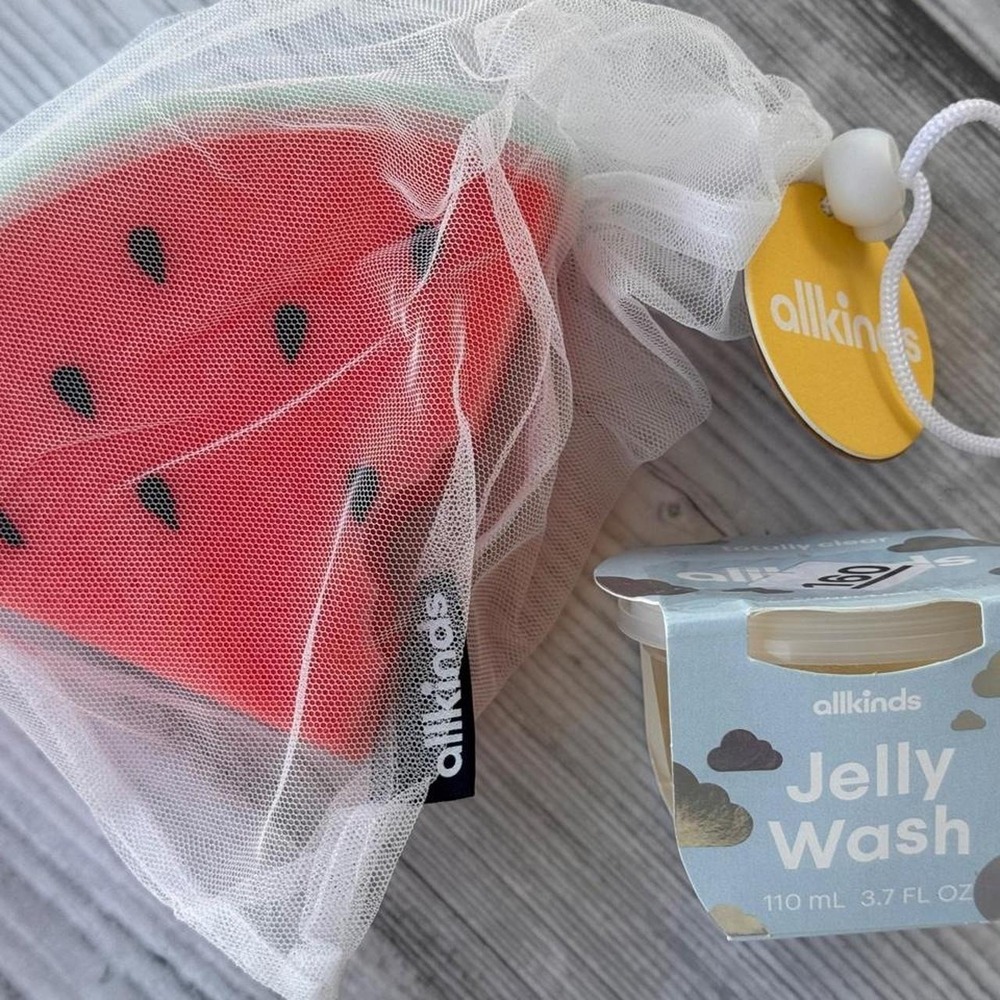 Allkinds Watermelon Bath Set + Jelly Wash 2 Piece Gift Bundle 🍉